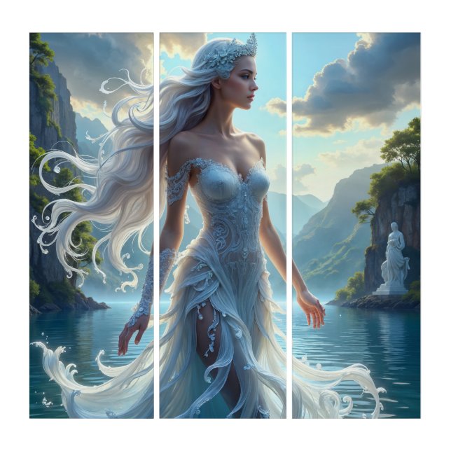 Water nymph  triptych (Front)