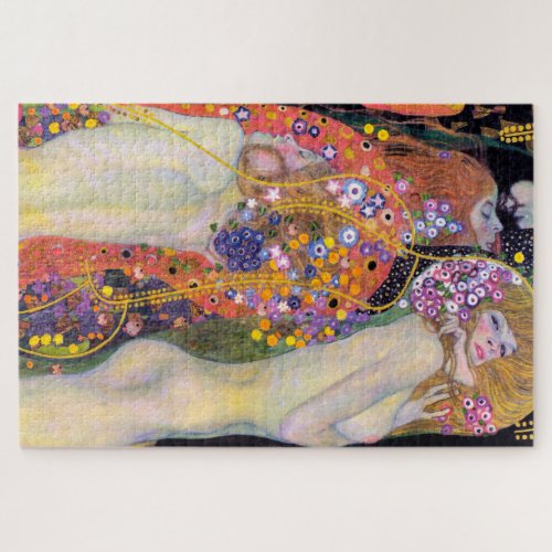 Water Nymphs 2  Gustav Klimt  Jigsaw Puzzle