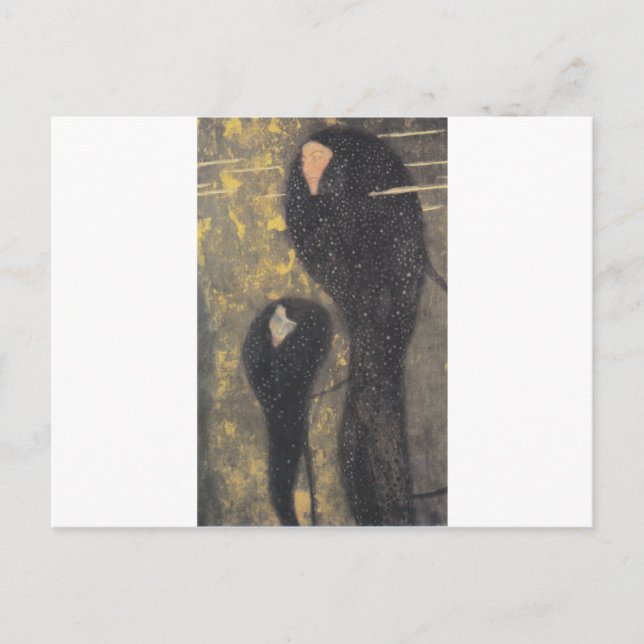 Water Nymphs (Silverfish) by Gustav Klimt Postcard (Front)