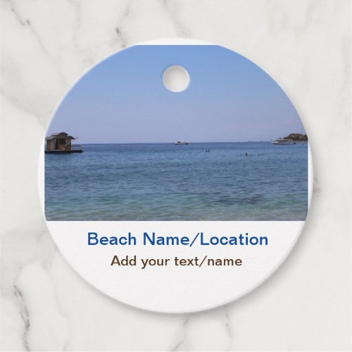 water ocean beach photo add name text place summer favor tags