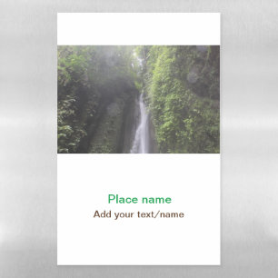 water ocean beach photo add name text place summer magnetic dry erase sheet