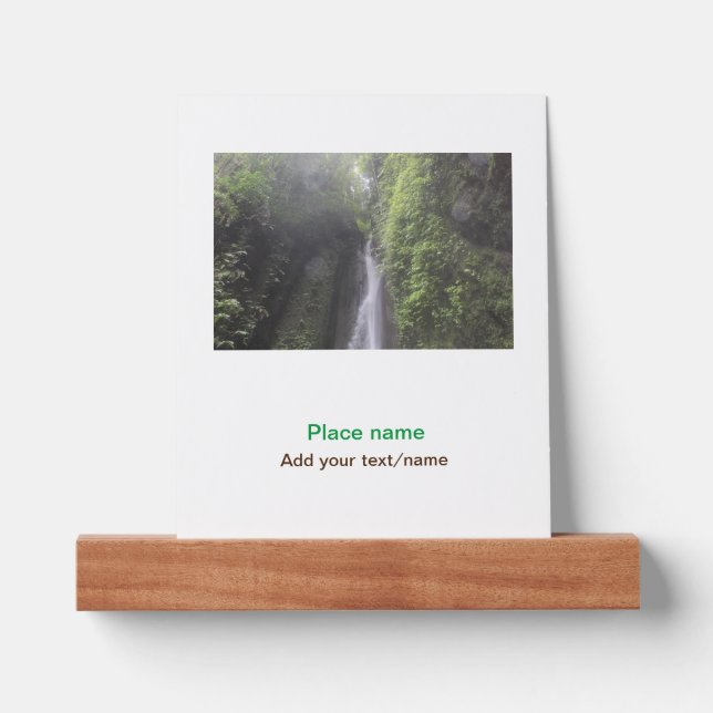 water ocean beach photo add name text place summer picture ledge (Front)