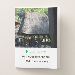 water ocean beach photo add name text place summer pocket folder