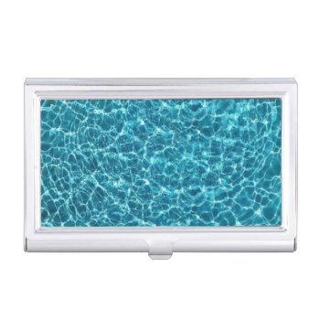 Water Ocean Business Card Holder by ProfessionalDevelopm at Zazzle
