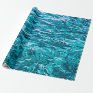 Water ocean sea texture nature wrapping paper