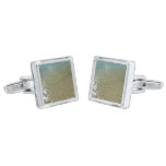 Water on the Beach I Abstract Nature Photography Cufflinks