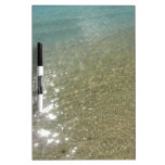 Water on the Beach I Abstract Nature Photography Dry-Erase Board