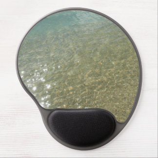 Water on the Beach I Abstract Nature Photography Gel Mouse Pad