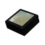 Water on the Beach I Abstract Nature Photography Jewelry Box