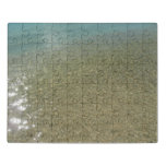 Water on the Beach I Abstract Nature Photography Jigsaw Puzzle
