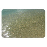 Water on the Beach I Abstract Nature Photography Magnet