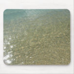 Water on the Beach I Abstract Nature Photography Mouse Pad
