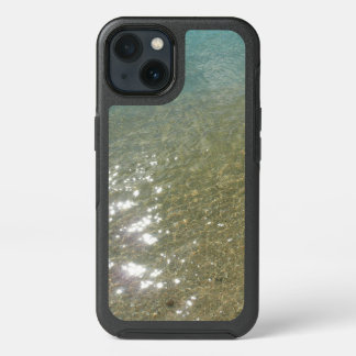 Water on the Beach I Abstract Nature Photography iPhone 13 Case