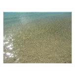 Water on the Beach I Abstract Nature Photography Photo Print