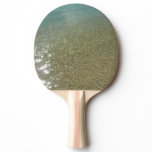 Water on the Beach I Abstract Nature Photography Ping Pong Paddle