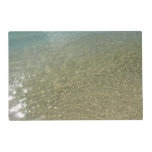 Water on the Beach I Abstract Nature Photography Placemat