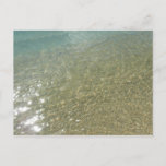 Water on the Beach I Abstract Nature Photography Postcard