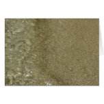 Water on the Beach II Abstract Nature Photography Cards