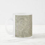 Water on the Beach II Abstract Nature Photography Frosted Glass Coffee Mug