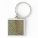 Water on the Beach II Abstract Nature Photography Keychain