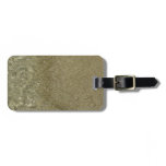 Water on the Beach II Abstract Nature Photography Luggage Tag