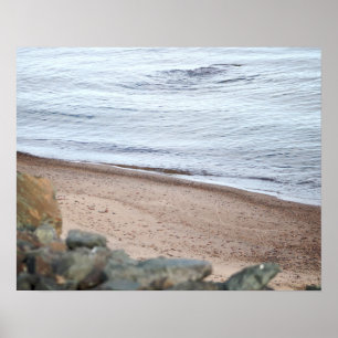 Water on the Lakeshore Color 16x20 Poster