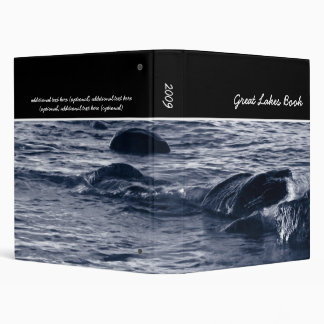 Water over Rocks 1" 3 Ring Binder