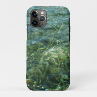 Water over Sea Grass I Caribbean Nature iPhone 11 Pro Case