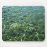 Water over Sea Grass I Caribbean Nature Mouse Pad