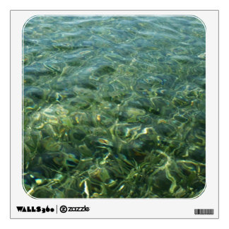 Water over Sea Grass I Caribbean Nature Wall Decal