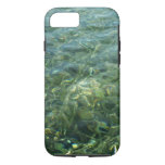 Water over Sea Grass I Caribbean Photography iPhone 8/7 Case