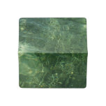 Water over Sea Grass II (Blue and Green) Photo Checkbook Cover