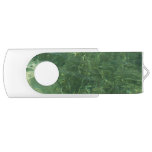 Water over Sea Grass II (Blue and Green) Photo Flash Drive