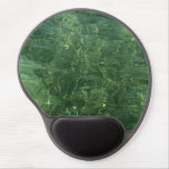 Water over Sea Grass II (Blue and Green) Photo Gel Mouse Pad
