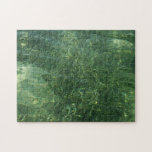 Water over Sea Grass II (Blue and Green) Photo Jigsaw Puzzle