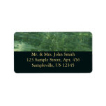 Water over Sea Grass II (Blue and Green) Photo Label