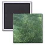 Water over Sea Grass II (Blue and Green) Photo Magnet
