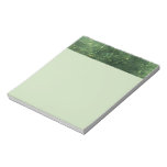 Water over Sea Grass II (Blue and Green) Photo Notepad
