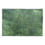 Water over Sea Grass II (Blue and Green) Photo Pillowcase