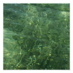 Water over Sea Grass II (Blue and Green) Photo Print