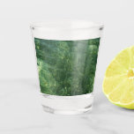 Water over Sea Grass II (Blue and Green) Photo Shot Glass