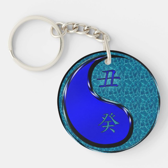Water Ox Keychain (Front)