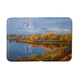 Water   Oxbow Bend Jackson Wyoming Bath Mat