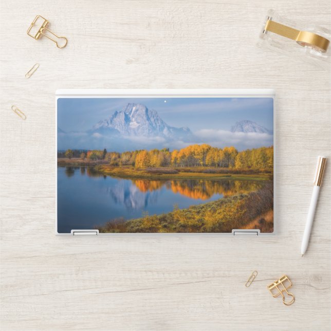 Water | Oxbow Bend Jackson Wyoming HP Laptop Skin (Desk)