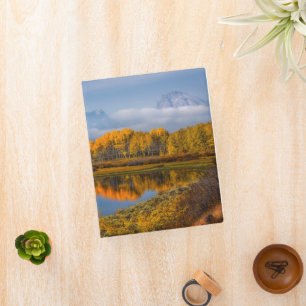 Water Oxbow Bend Jackson Wyoming Mini Binder