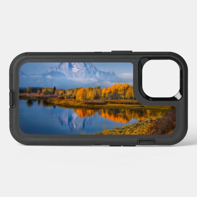 Water | Oxbow Bend Jackson Wyoming Otterbox iPhone Case (Back Horizontal)