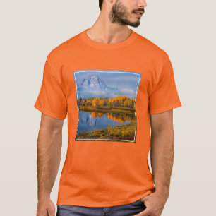 Water Oxbow Bend Jackson Wyoming T-Shirt