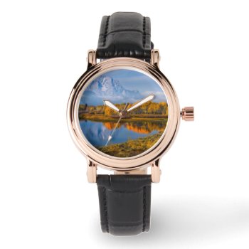 Water | Oxbow Bend Jackson Wyoming Watch by intothewild at Zazzle