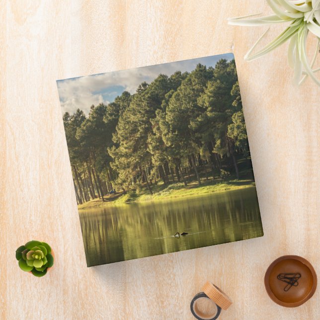 Water | Pang Oung Lake & Pine Forest Thailand 3 Ring Binder (In Situ)