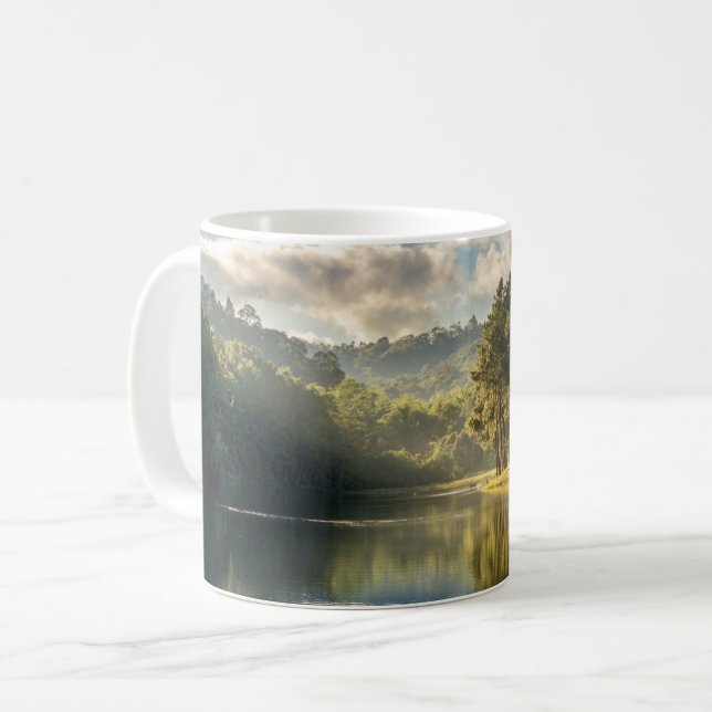 Water | Pang Oung Lake & Pine Forest Thailand Coffee Mug (Front Left)